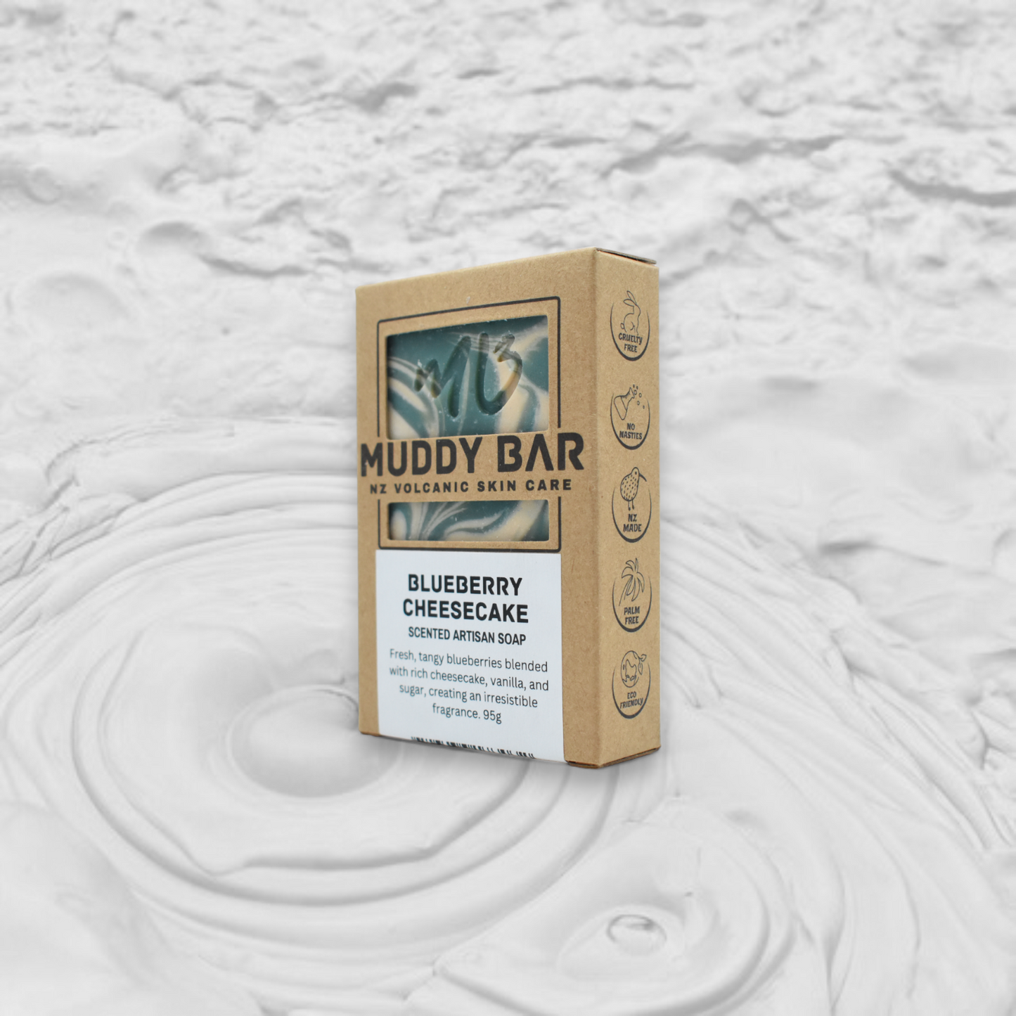 BLUEBERRY CHEESECAKE, Artisan Scented Soap