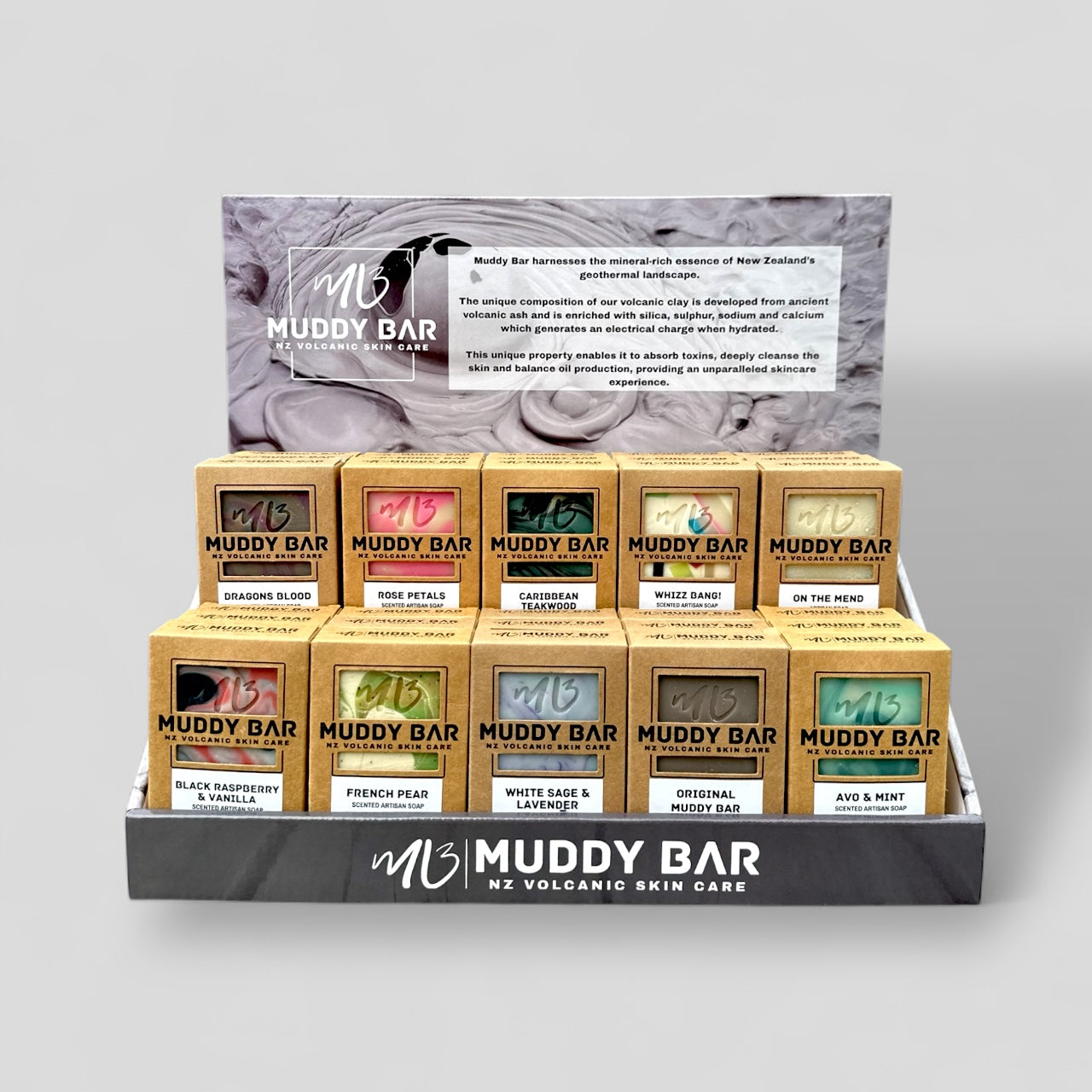 MUDDY BAR COUNTER DISPLAY