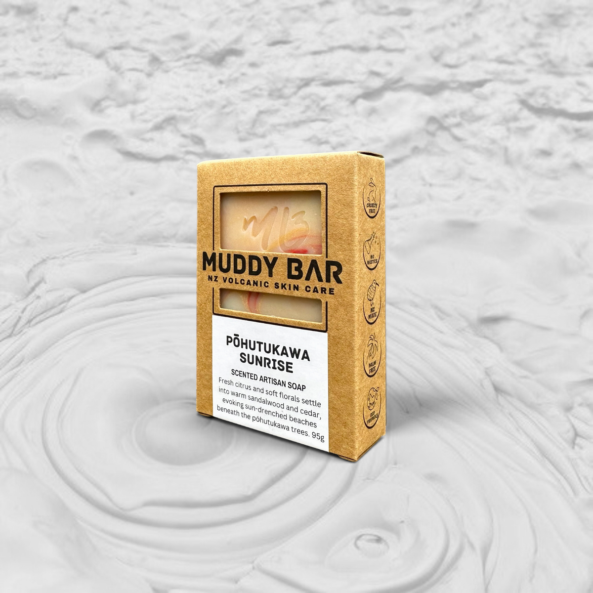 PŌHUTUKAWA SUNRISE, Artisan Scented Soap