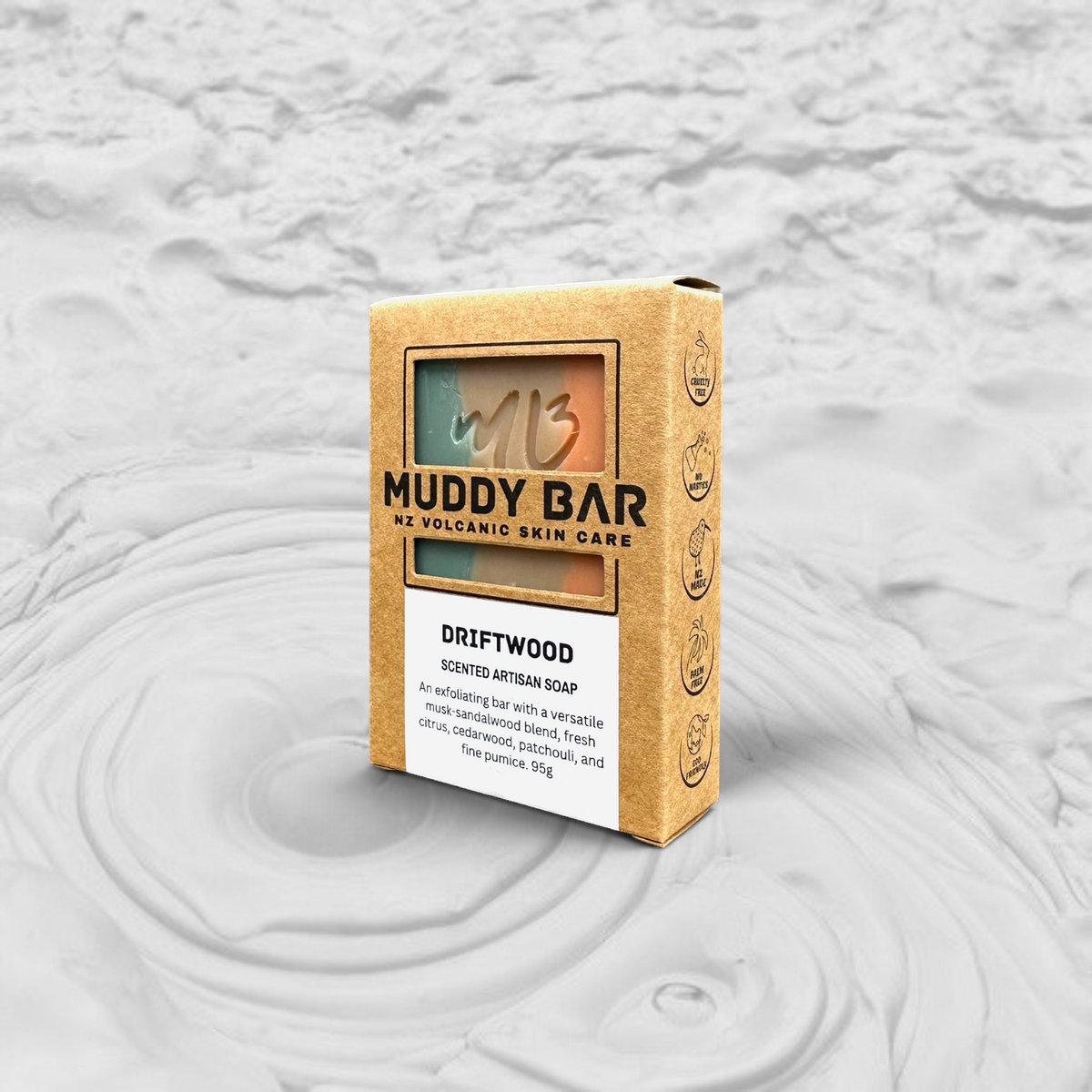 DRIFTWOOD, Artisan Scented Soap